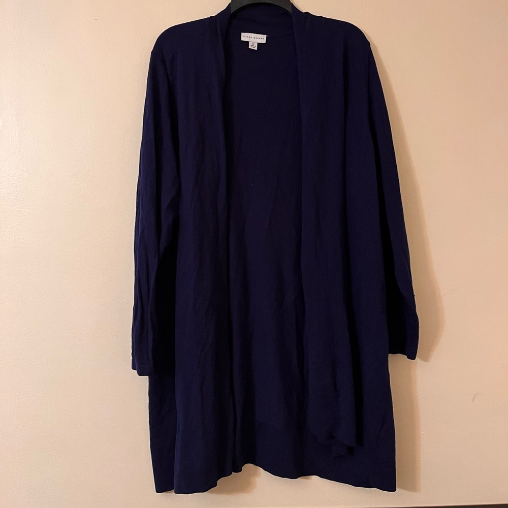 3/4 Length Sleeve Plus Cardigan